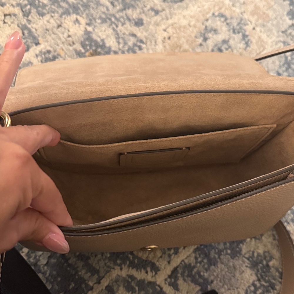 Coach 2 way suede/ leather bag - Picture 10 of 16